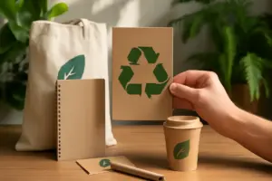 Materiali promozionali e sostenibilità: quali vantaggi ottieni puntando sull’eco-design?